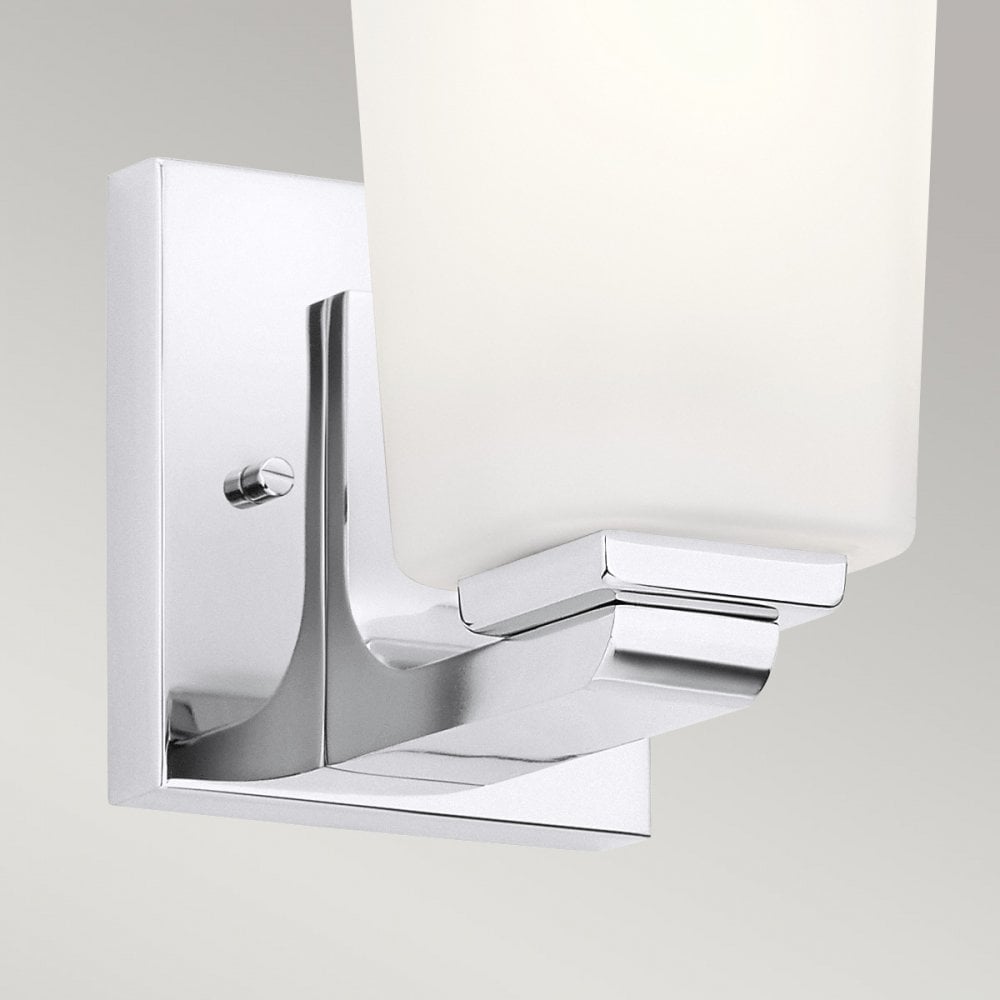 Kichler Roehm Single Bathroom Wall Light - Polished Chrome