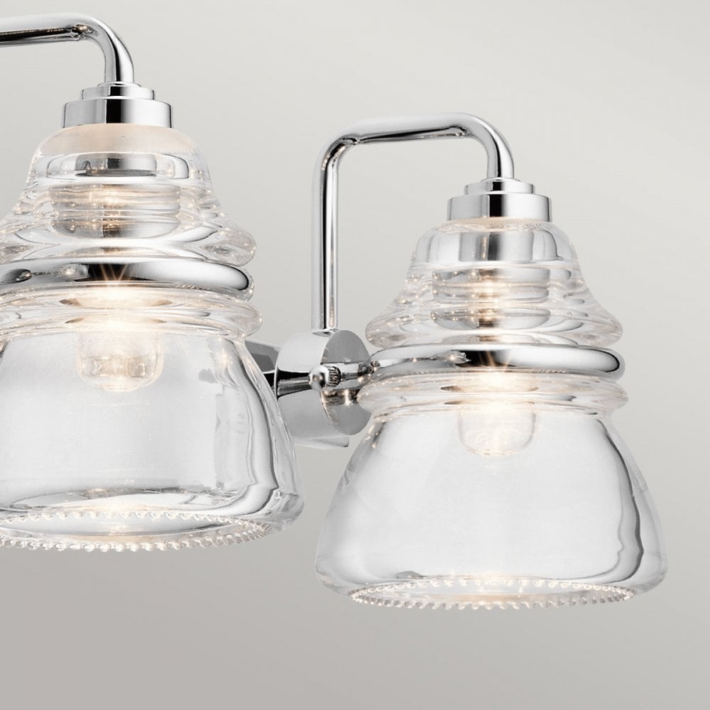 Kichler Talland 4 Light Bathroom Wall Light - Polished Chrome