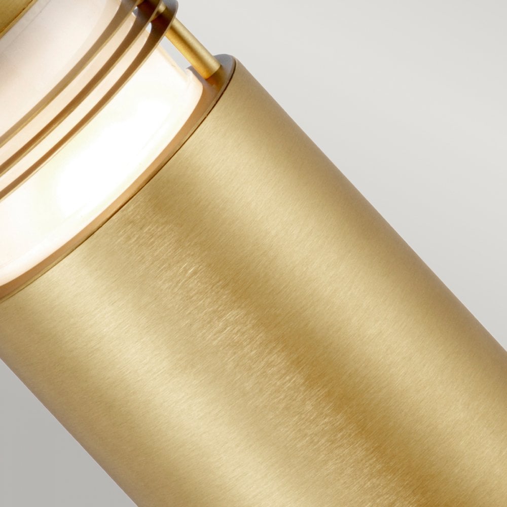 Elstead Newbrighton Single Bollard 250mm - Antique Brass
