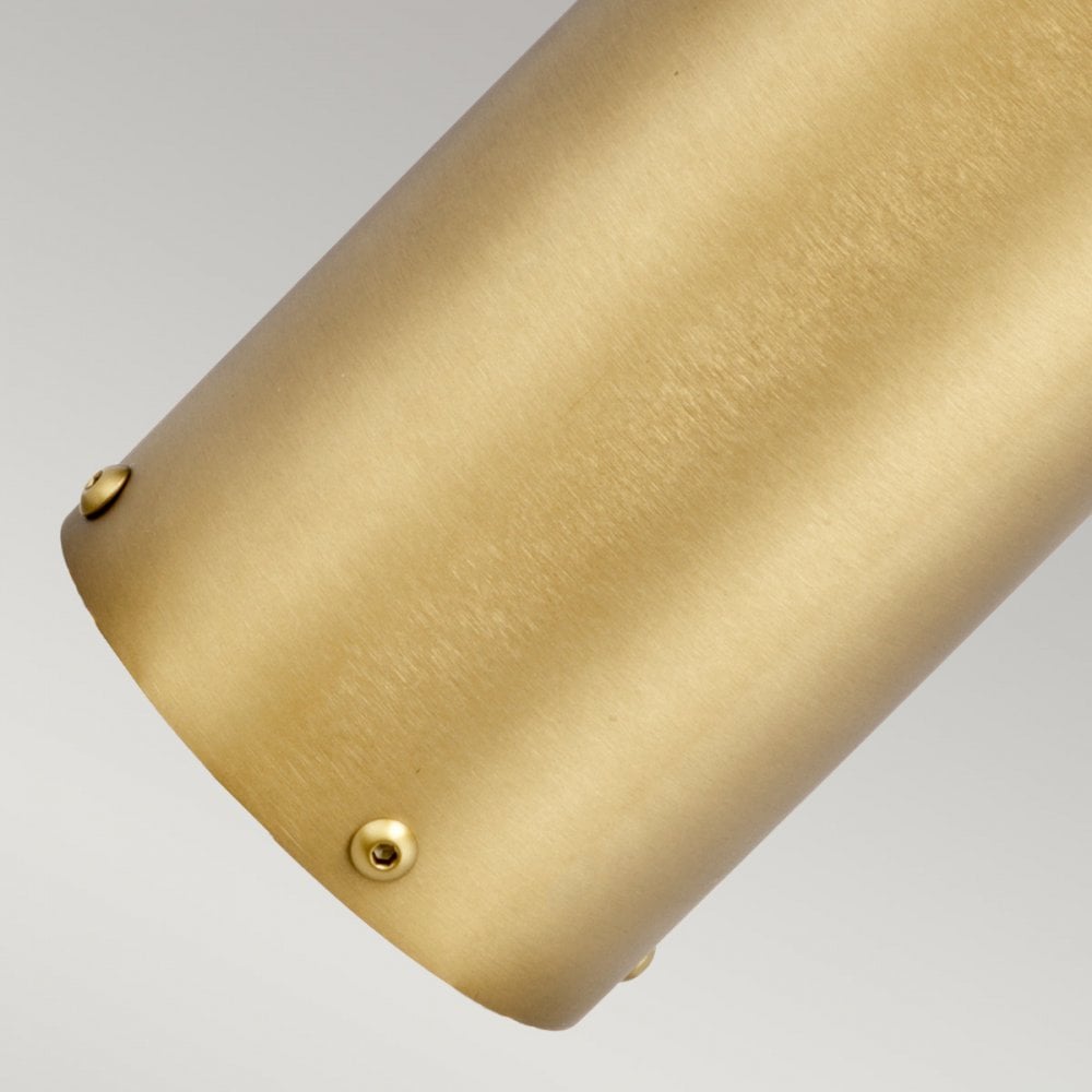Elstead Paignton Single Bollard 300mm - Antique Brass