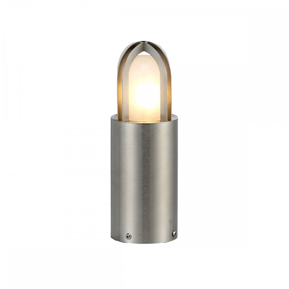 Elstead Paignton Single Bollard 300mm - Stainless Steel
