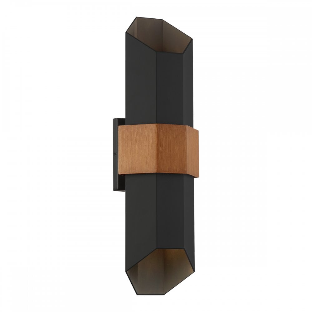 Quoizel Chasm LED Wall Lantern - Large - Matte Black