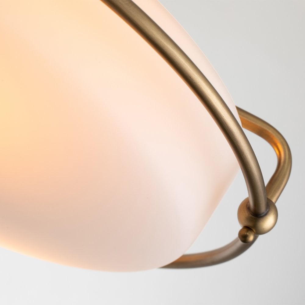 Quoizel Griffin 3 Light Flush Fitting - Weathered Brass