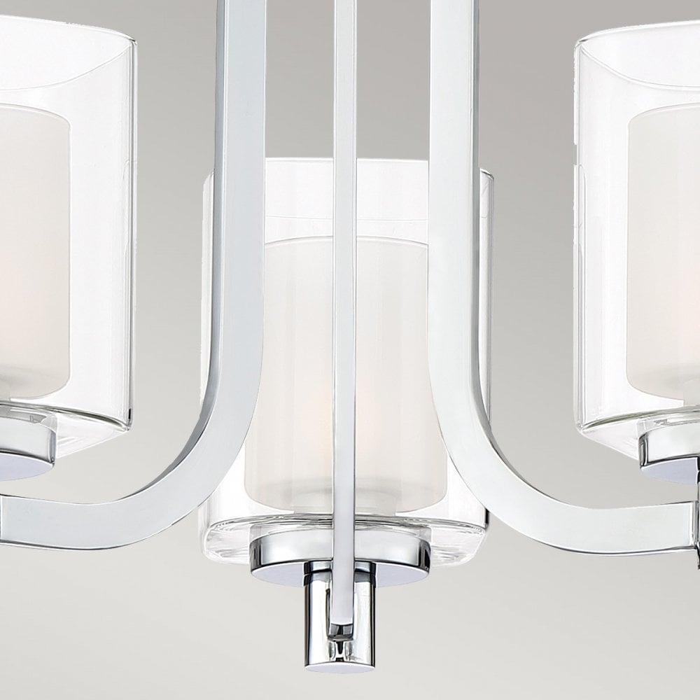 Quoizel Kolt 3 Light Bathroom Wall Light - Polished Chrome