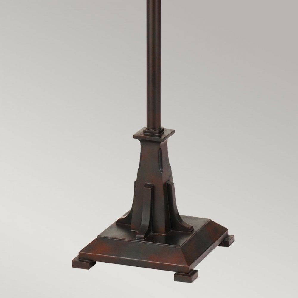 Quoizel Maybeck 2 Light Floor Lamp - Valiant Bronze
