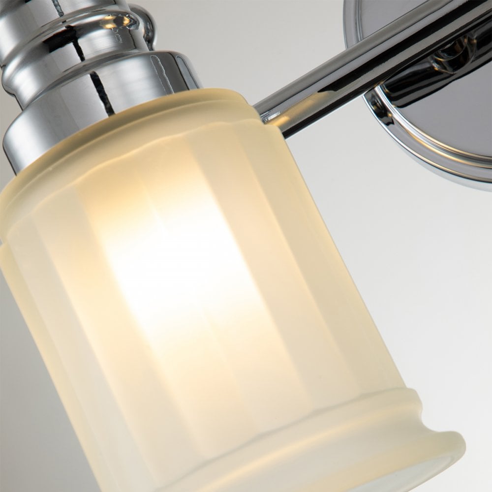 Quoizel Swell 2 Light Bathroom Wall Light - Polished Chrome