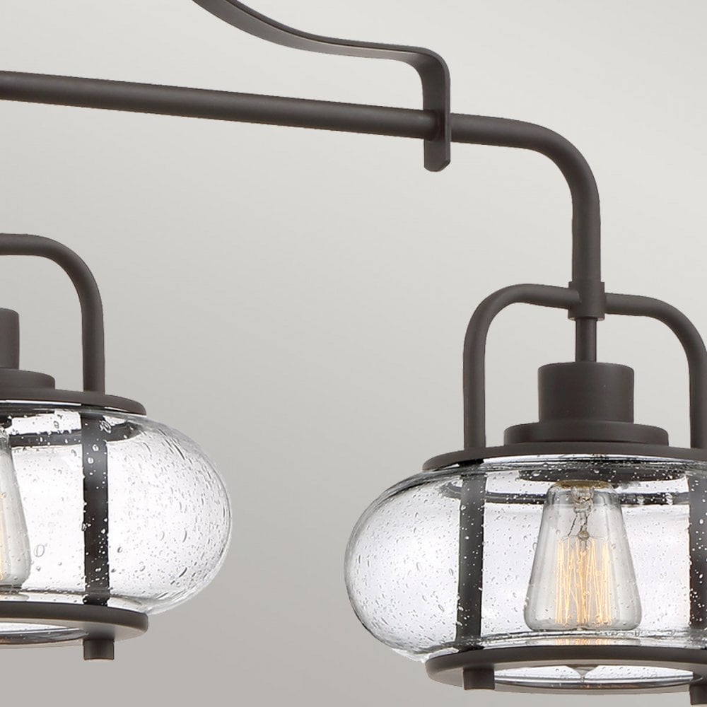 Quoizel Trilogy 3 Light Island Pendant - Olde Bronze