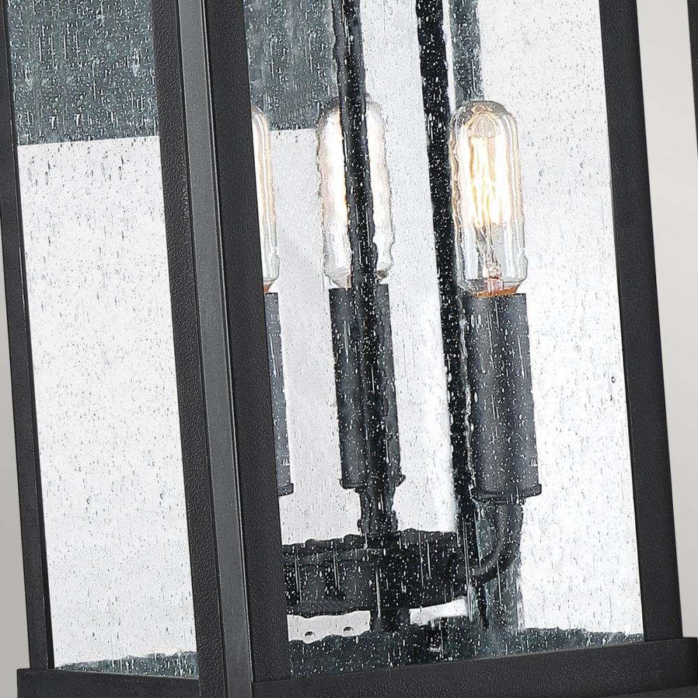 Quoizel Wakefield 3 Light Large Wall Lantern - Earth Black