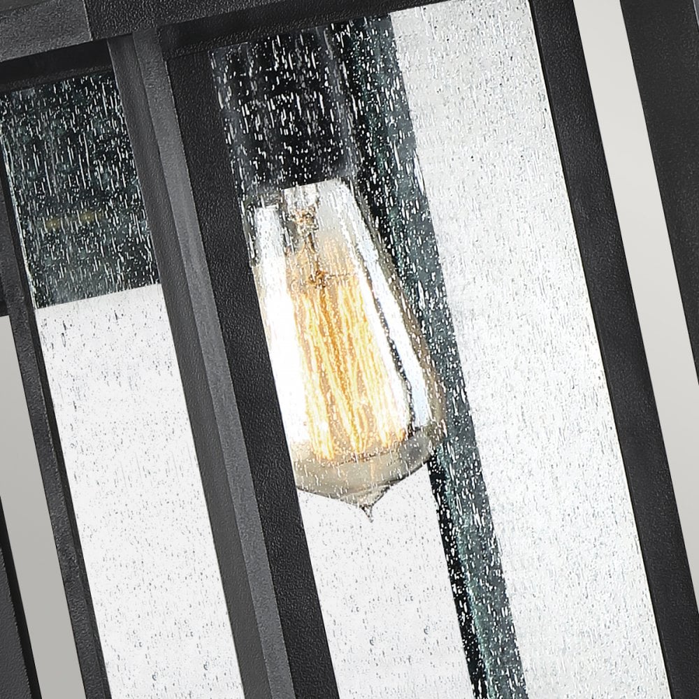 Quoizel Wakefield Single Medium Wall Lantern - Earth Black