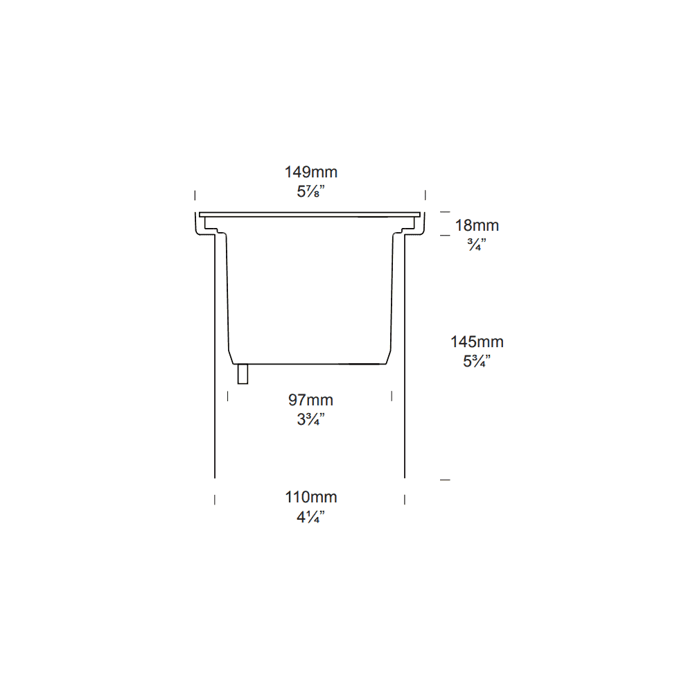 Hunza Pure LED Driveway Light - Stainless Steel - Low Voltage