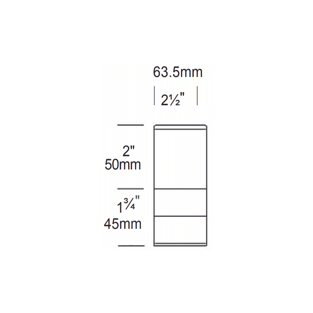 Hunza Pure LED Mini Bollard - Stainless Steel - Low Voltage