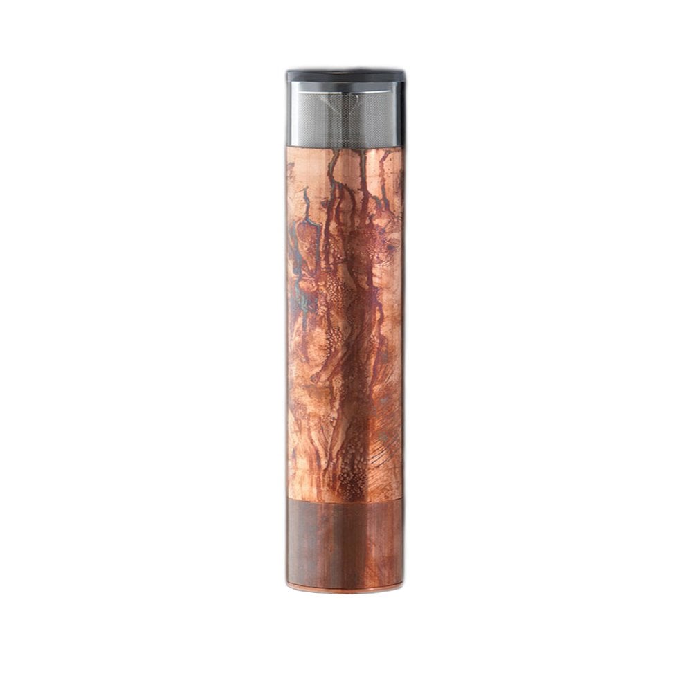 Hunza Pure LED Bollard 300mm (Surface Flange Mounted) - Copper - Low Voltage