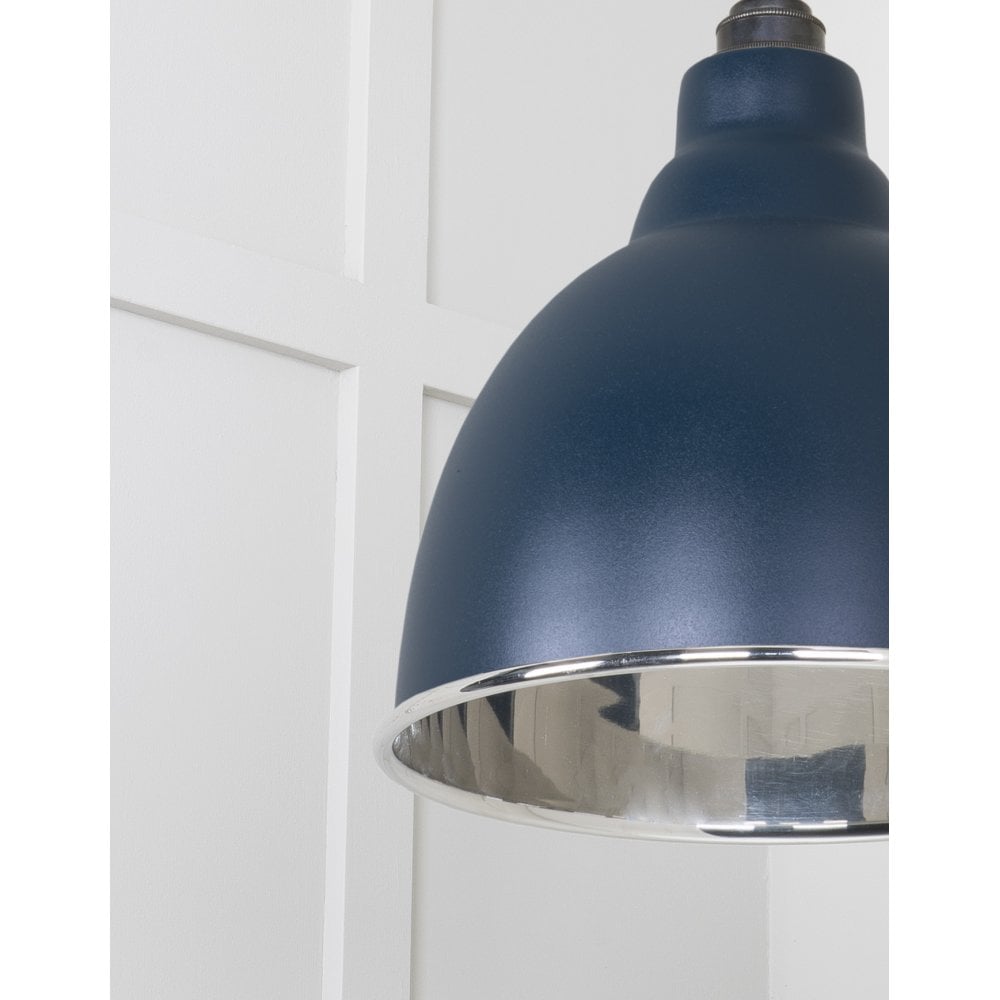 From The Anvil Smooth Nickel Brindley Pendant - Dusk (Dark Blue/Grey)