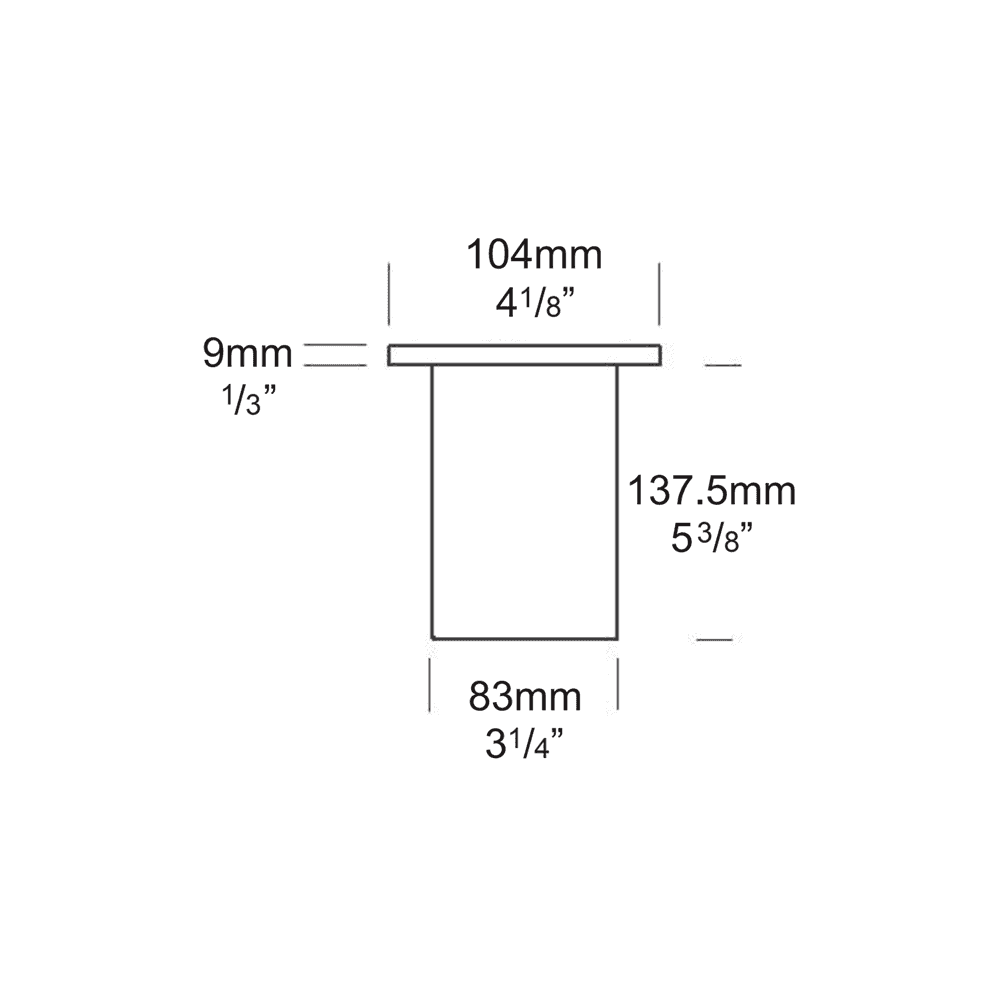 Hunza Pure LED Flush Floor Light - Stainless Steel - Low Voltage