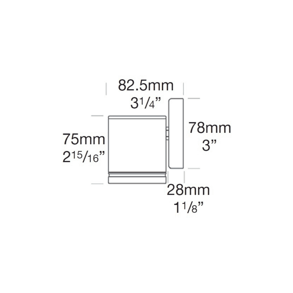 Hunza Pure LED Down Light - Powder Coat - Low Voltage