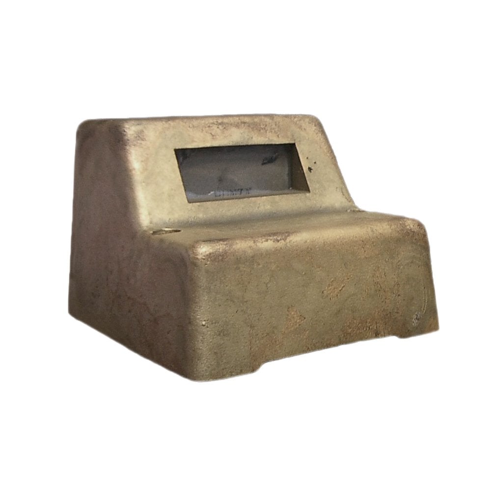 Hunza Pure LED Mouse Light Square - Solid Bronze - Low Voltage