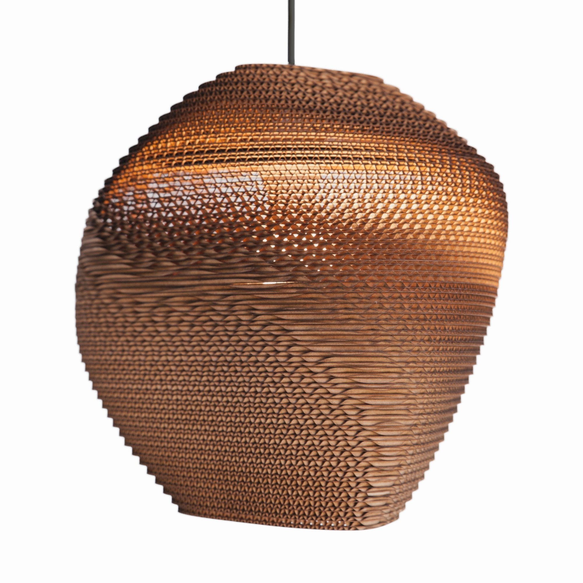 Graypants Scraplights Allyn Pendant - Natural - 36cm Diameter