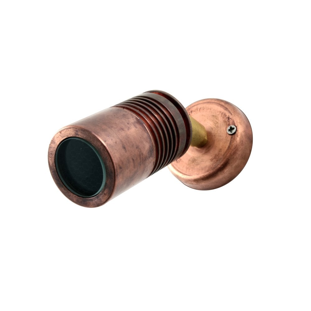 Hunza Pure LED Euro Wall Spot - Copper - Low Voltage