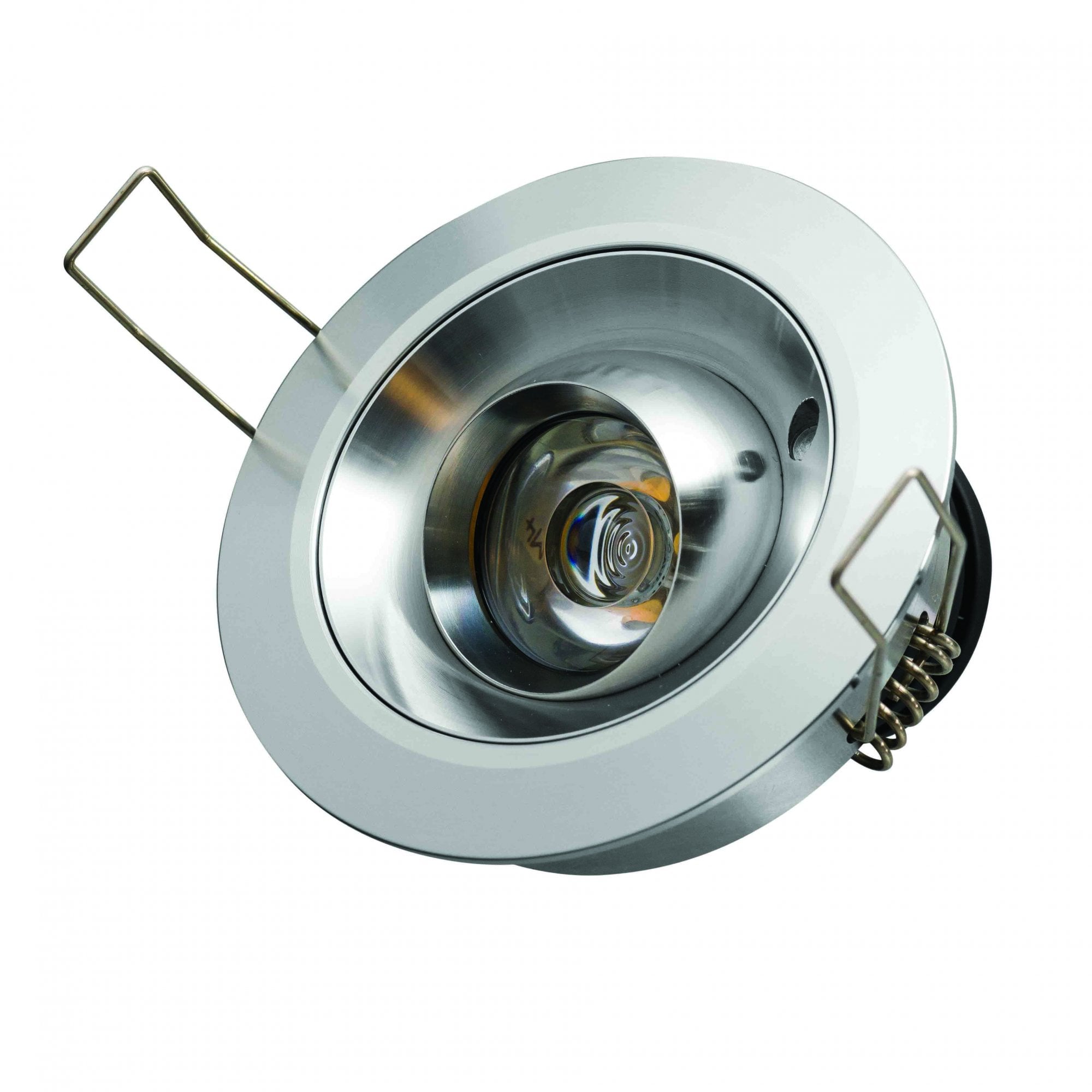 Hunza Pure LED Tilting Eave Light 6W - Stainless Steel - Low Voltage