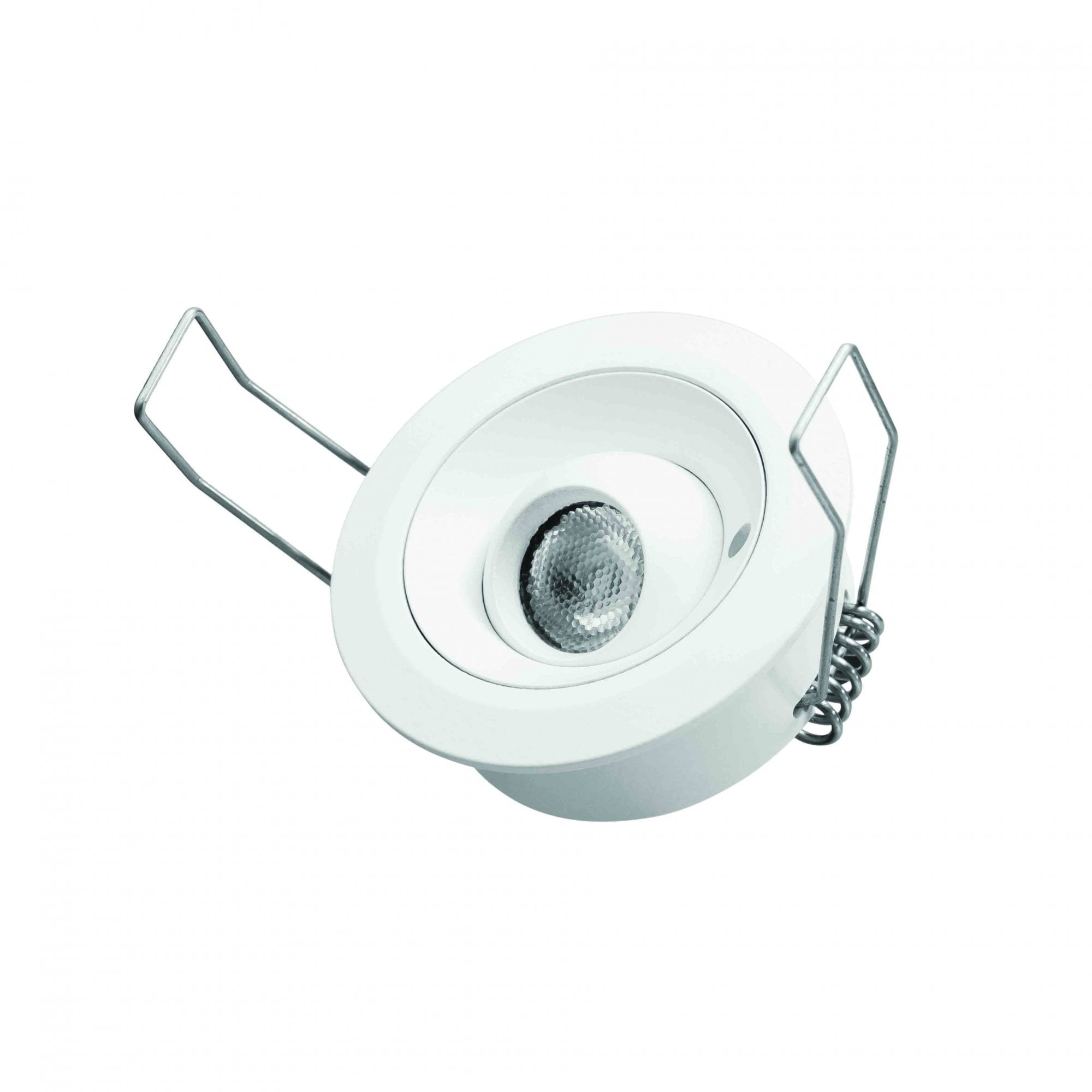 Hunza Pure LED Tilting Eave Light 3W - Powder Coat - Low Voltage