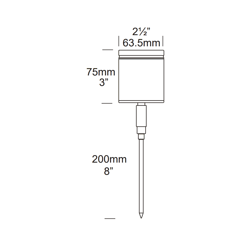 Hunza Spike Spot Adjustable - Copper - Low Voltage