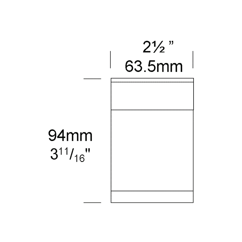 Hunza Pure LED Down Light Ceiling Mount - Stainless Steel - Low Voltage