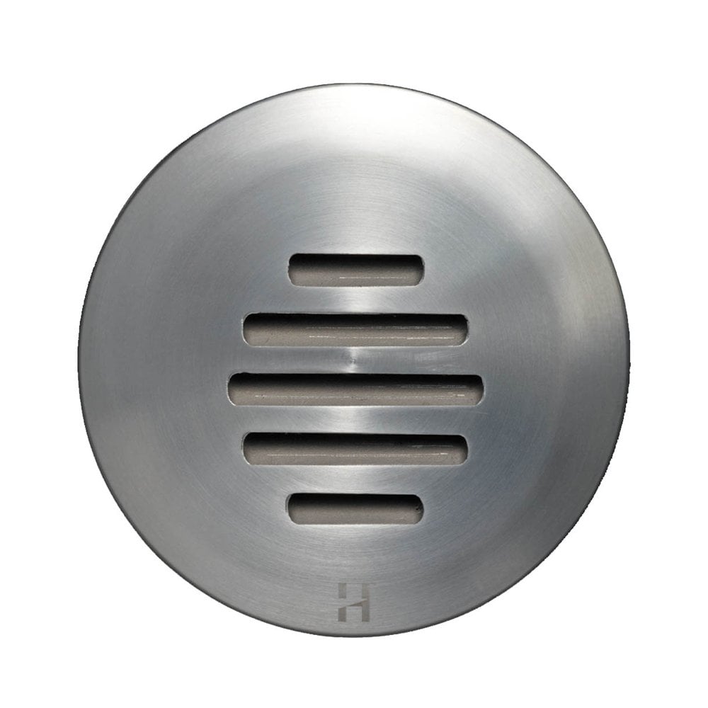 Hunza Floor Light Louvre - Stainless Steel - Low Voltage