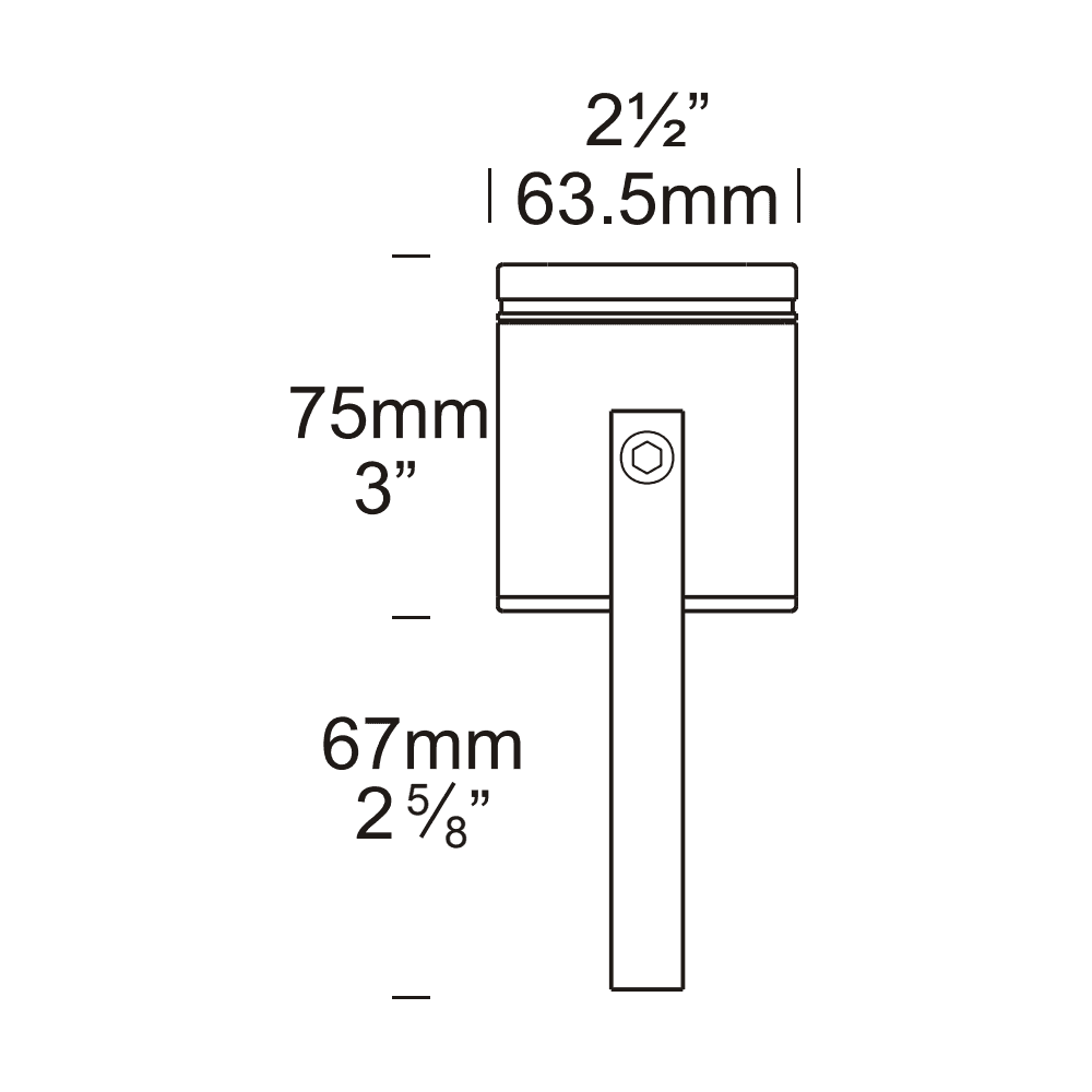 Hunza Pond Light - Copper - Low Voltage