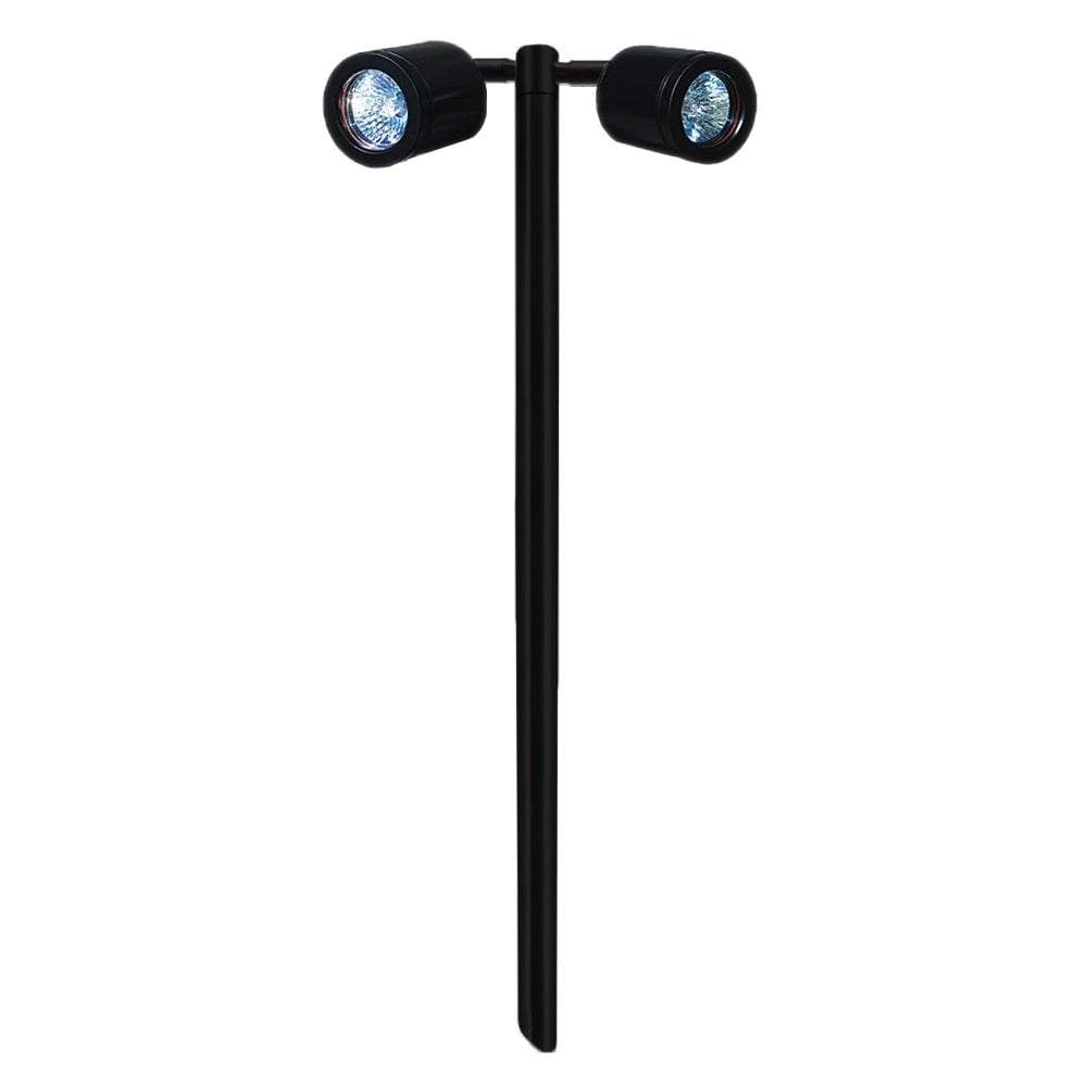 Hunza Twin Pole Light - Powder Coat - Low Voltage