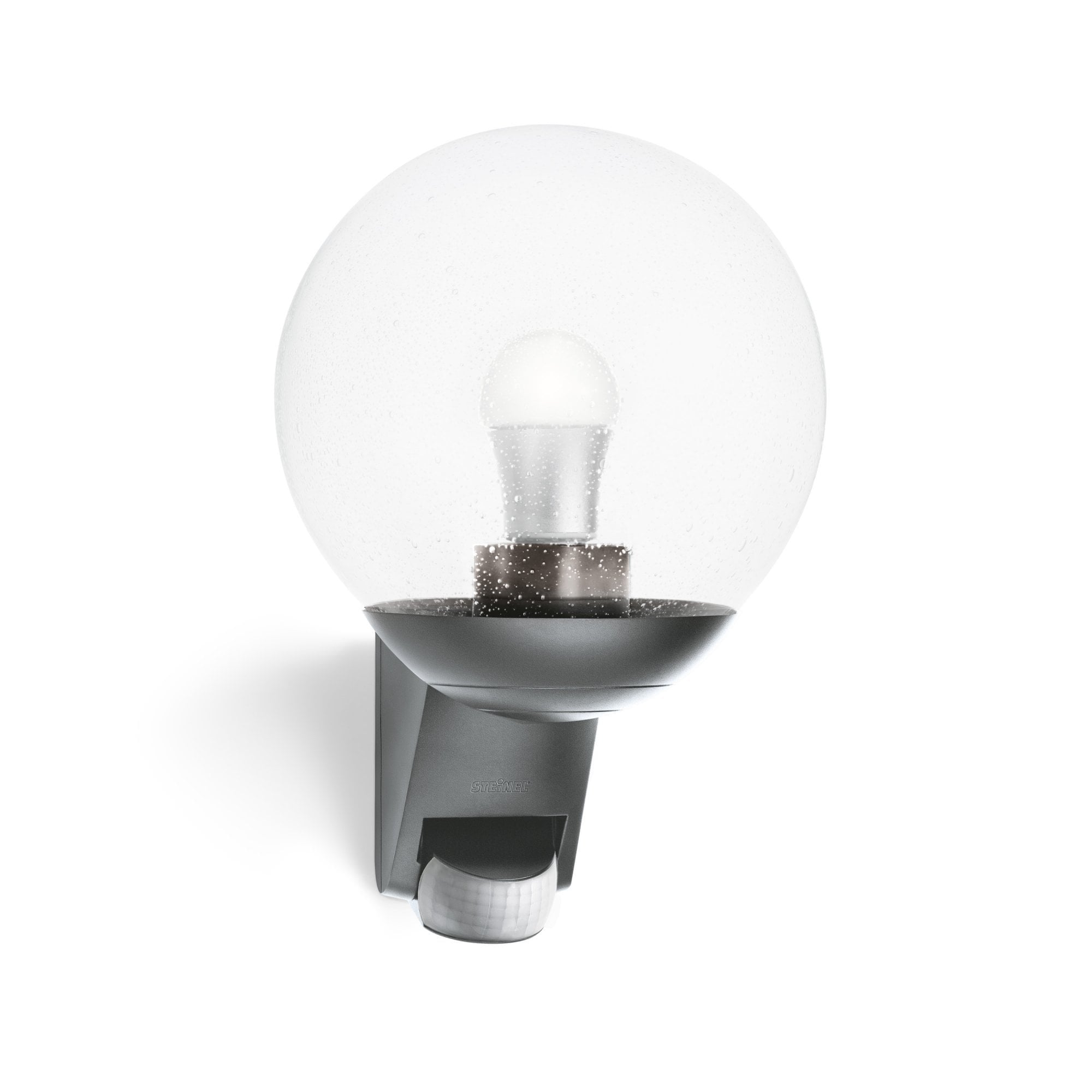 Steinel L 585 S Classic Globe Wall light with 180 degree PIR Anthracite
