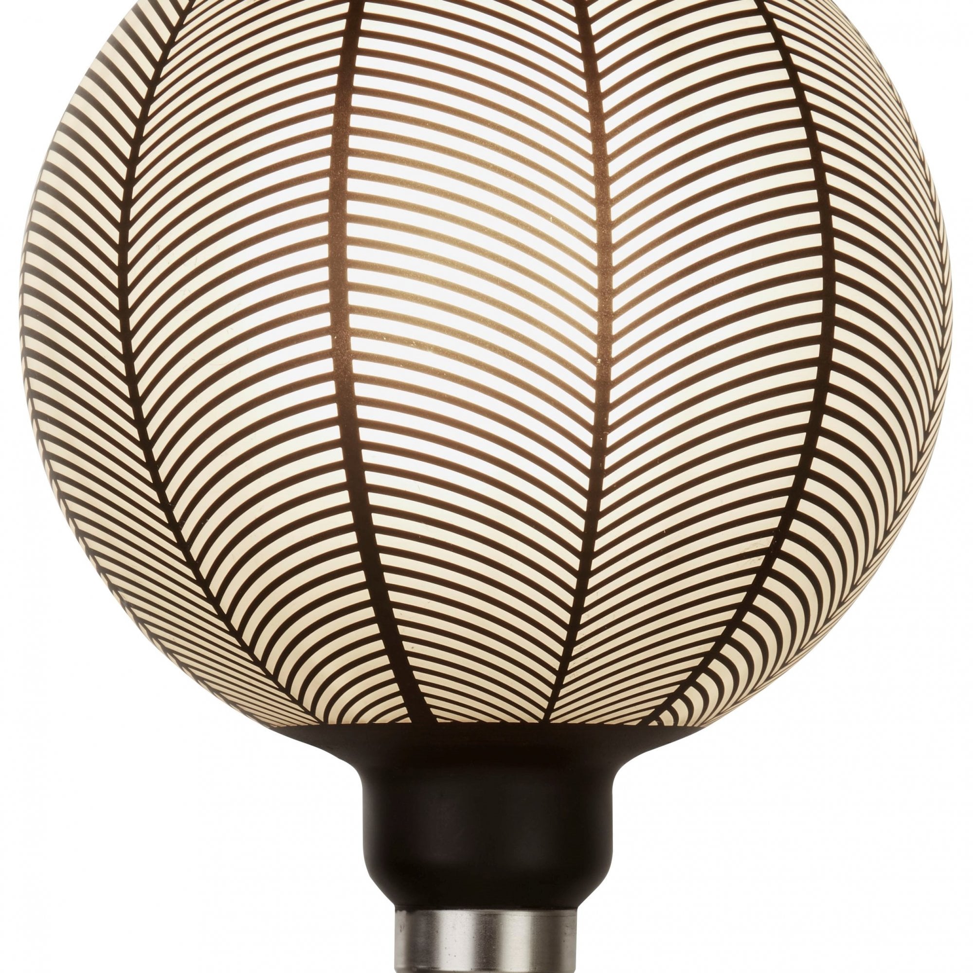 Searchlight E27 LED 4W Decorative Filament Lamp - 1800K - Dimmable - Black Pine Branch