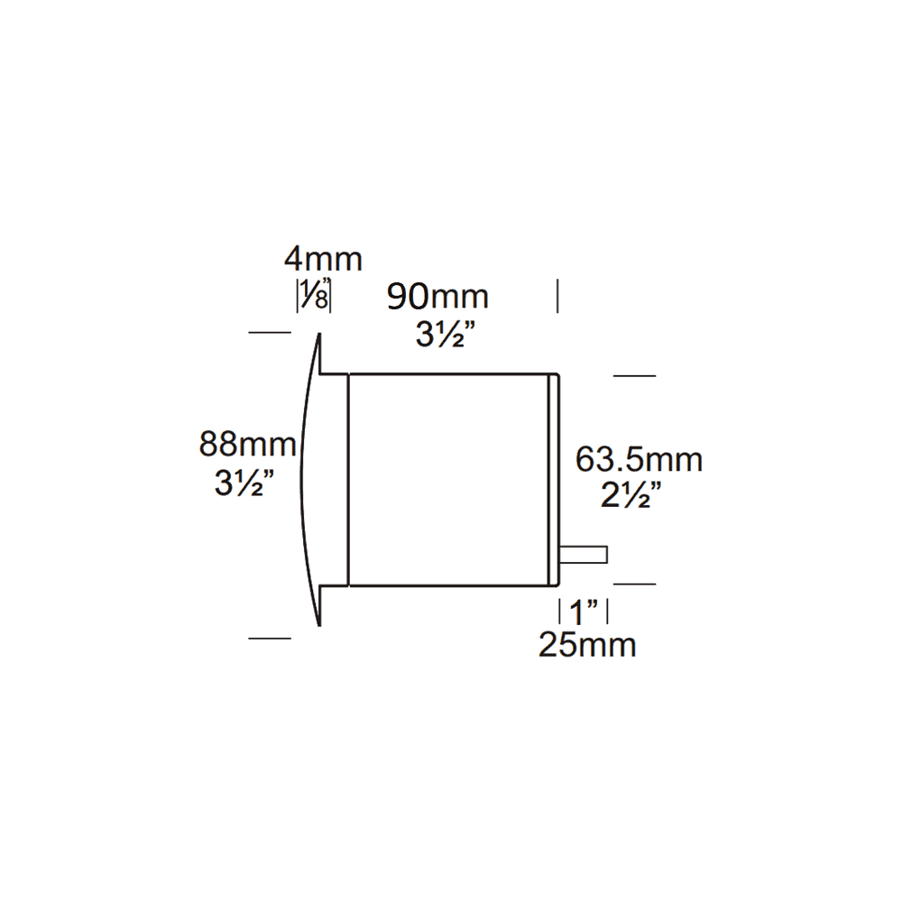 Hunza Step Light Louvre GU10 - Stainless Steel - Mains