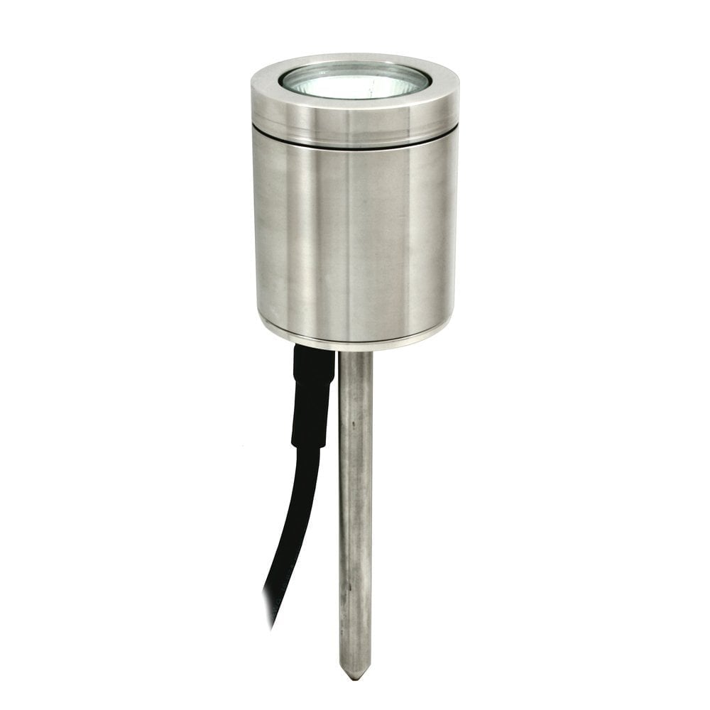 Hunza Spike Spot Non-Adjustable GU10 - Stainless Steel - Mains