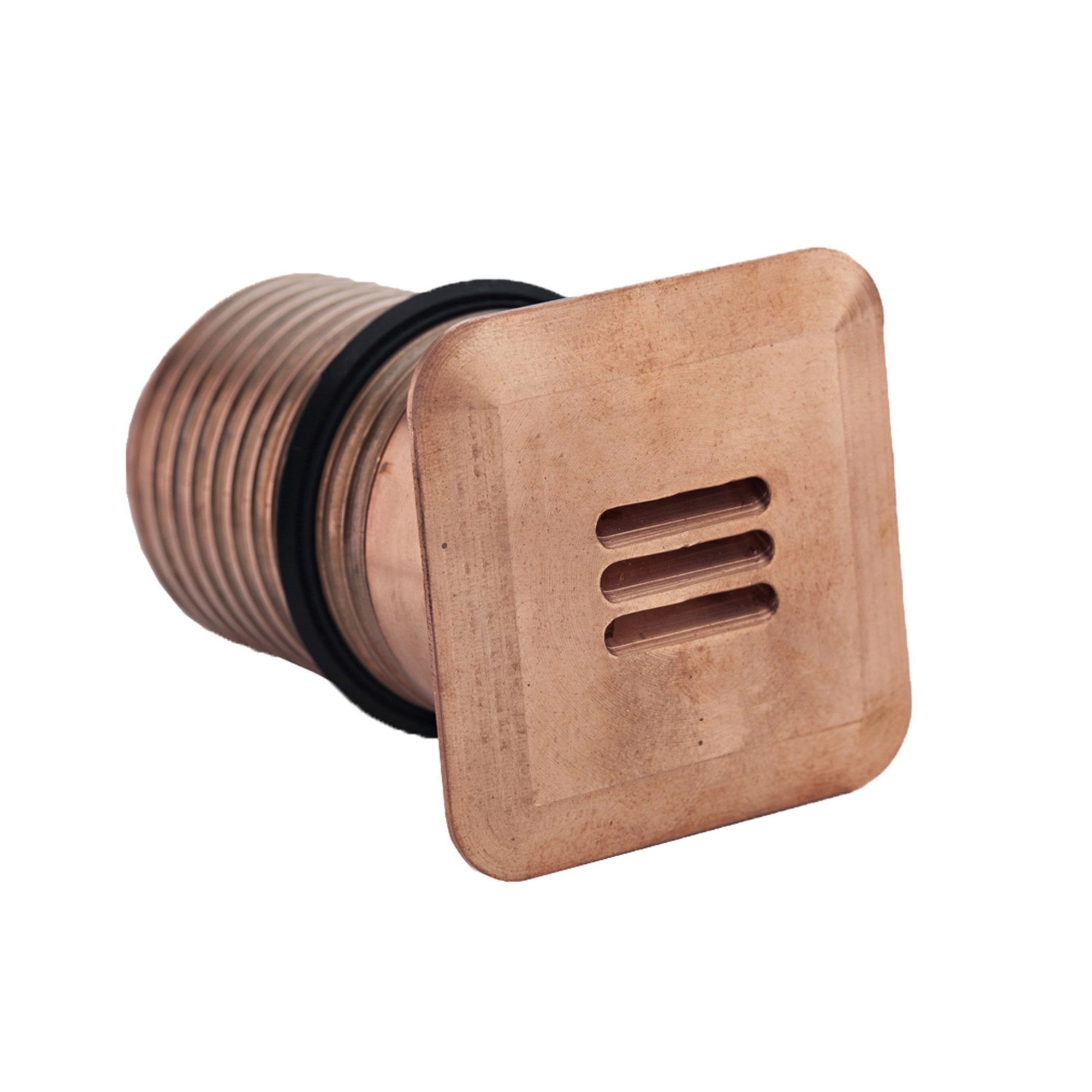 LuxR M2 Large Louvre Recessed - Copper - Low Voltage
