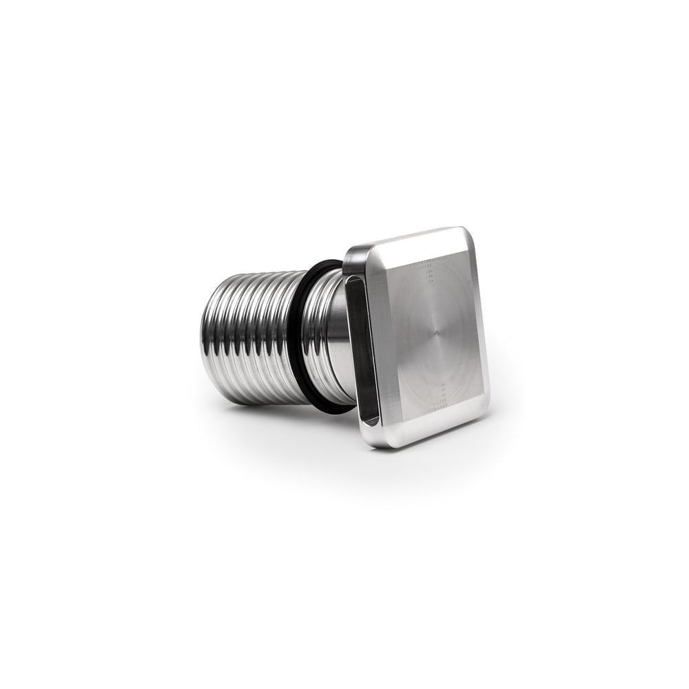 LuxR M2 Square Light 1 Facet - Stainless Steel - Low Voltage
