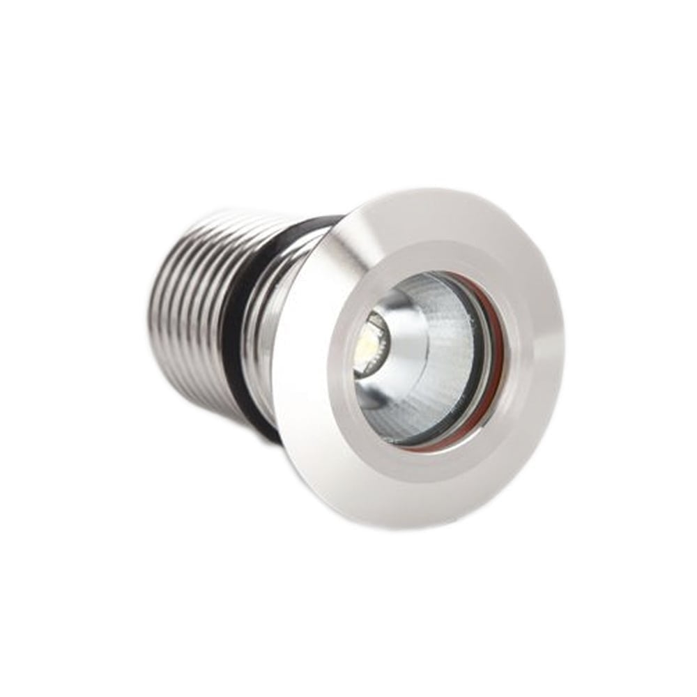 LuxR M4 Round Recessed - Stainless Steel - Low Voltage