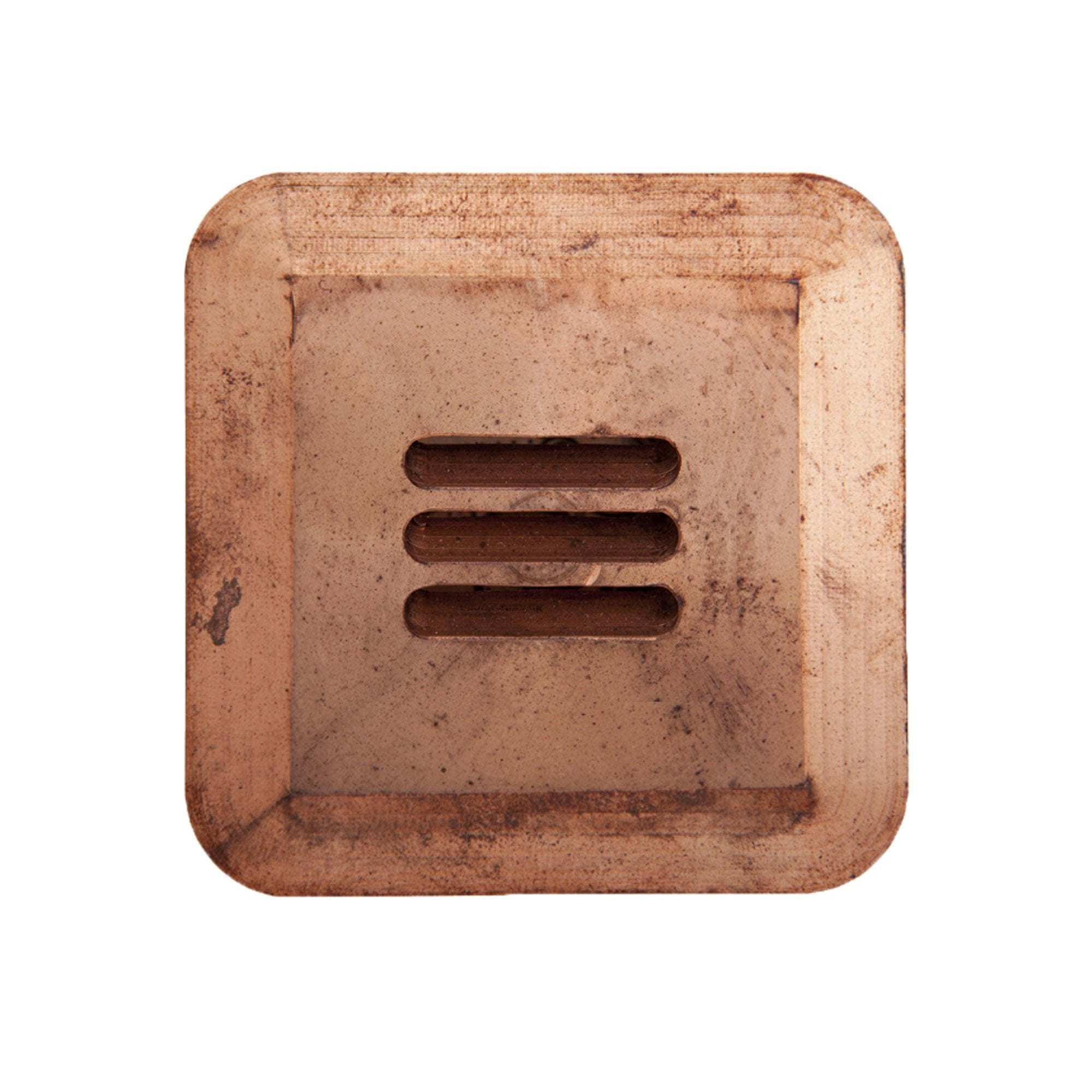 LuxR M4 Large Louvre Recessed - Copper - Low Voltage