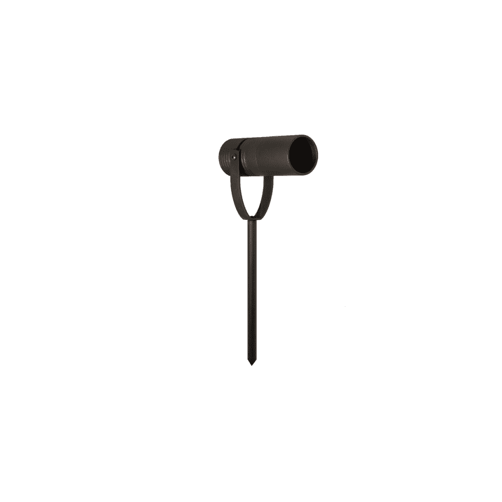 LuxR M4 Spike Spot with Snoot - Powder Coat - Low Voltage