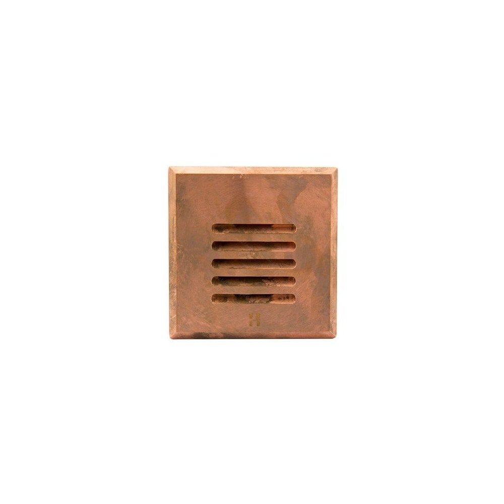 Hunza Floor Light Louvre Square - Copper - Low Voltage