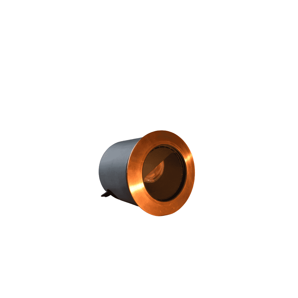 Hunza Pure LED Washer Recessed - Copper - Low Voltage