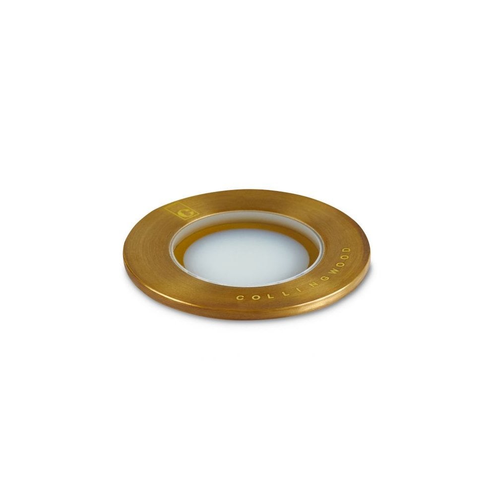 Collingwood GL018 C AB Small LED Marker Light - Antique Brass - Low Voltage