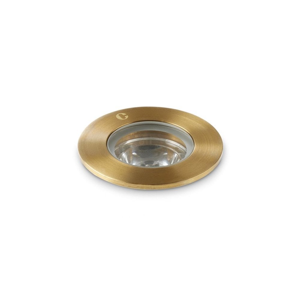 Collingwood GL019 Mini LED Ground Light - Antique Brass - Low Voltage