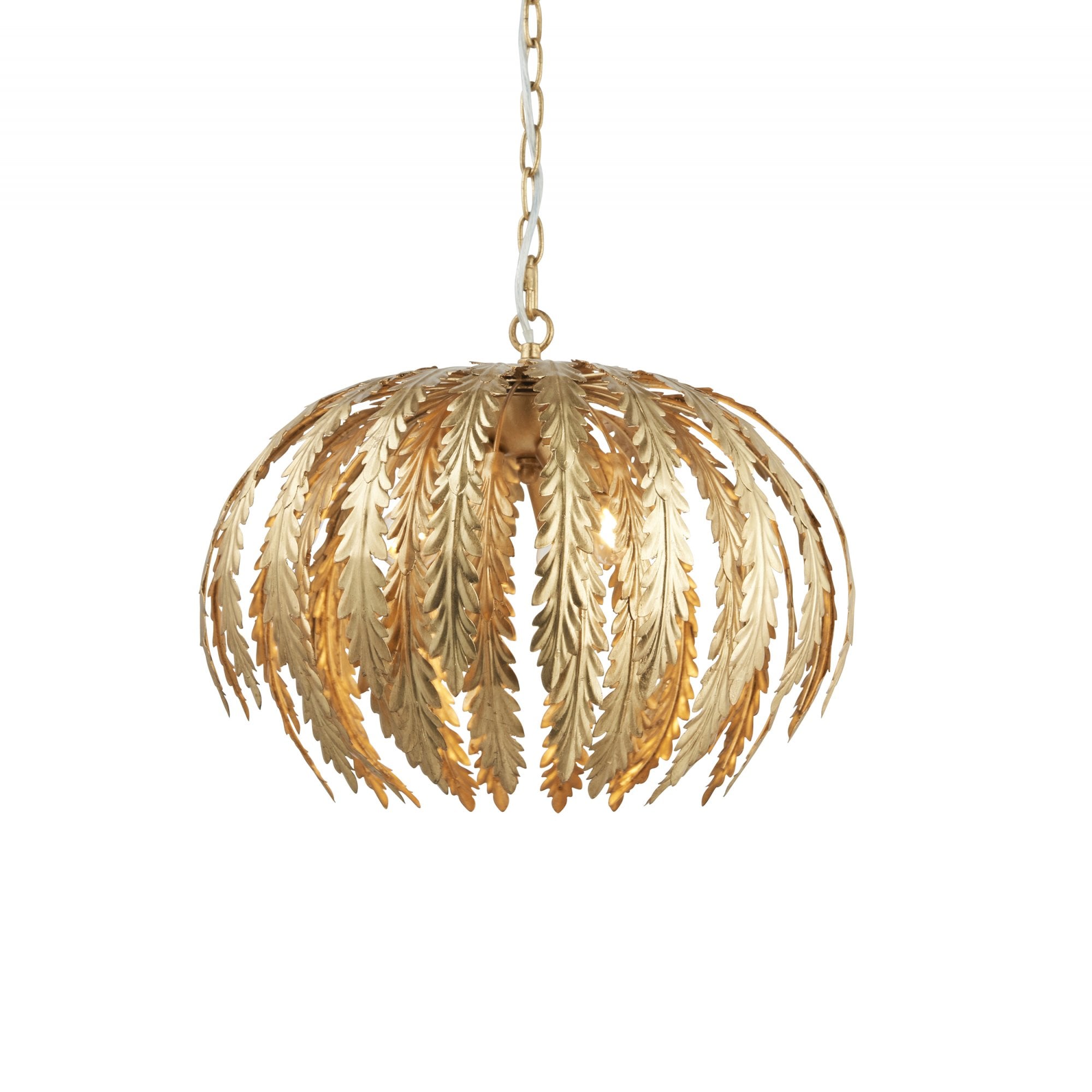 Endon Delphine 3 Light Pendant  - Gold Effect Paint