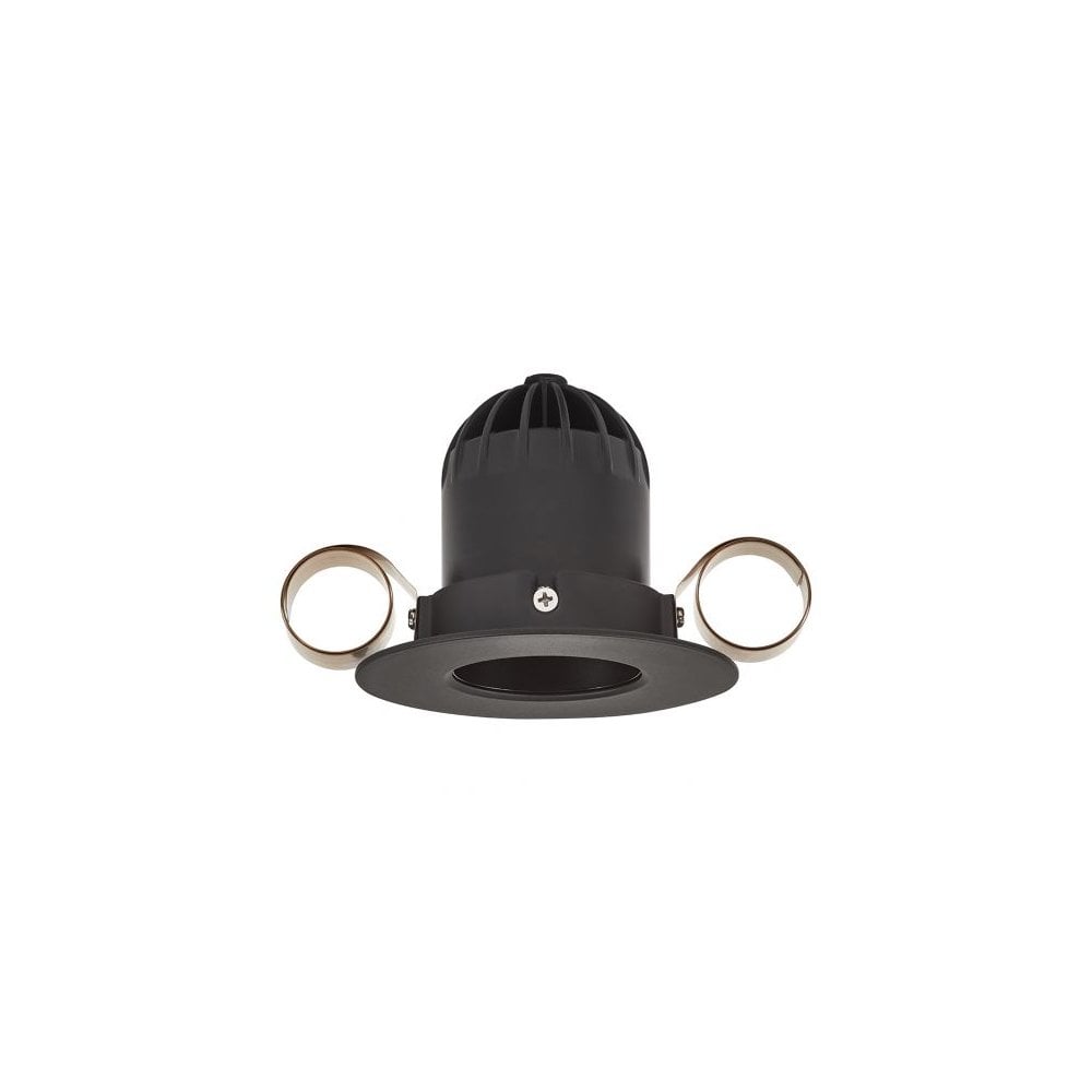 Collingwood 1901 Fixed Round Downlight - All Black (Fire-Rated)