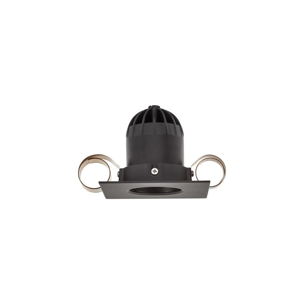 Collingwood 1901 Fixed Square Downlight - All Black (Fire-Rated)