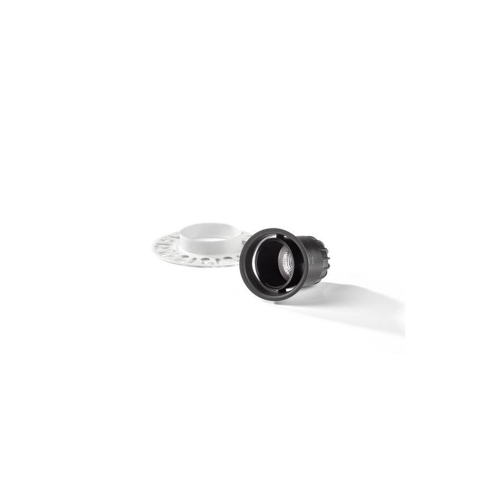 Collingwood 1901 Single Adjustable Trimless Downlight - All Black (Fire-Rated)