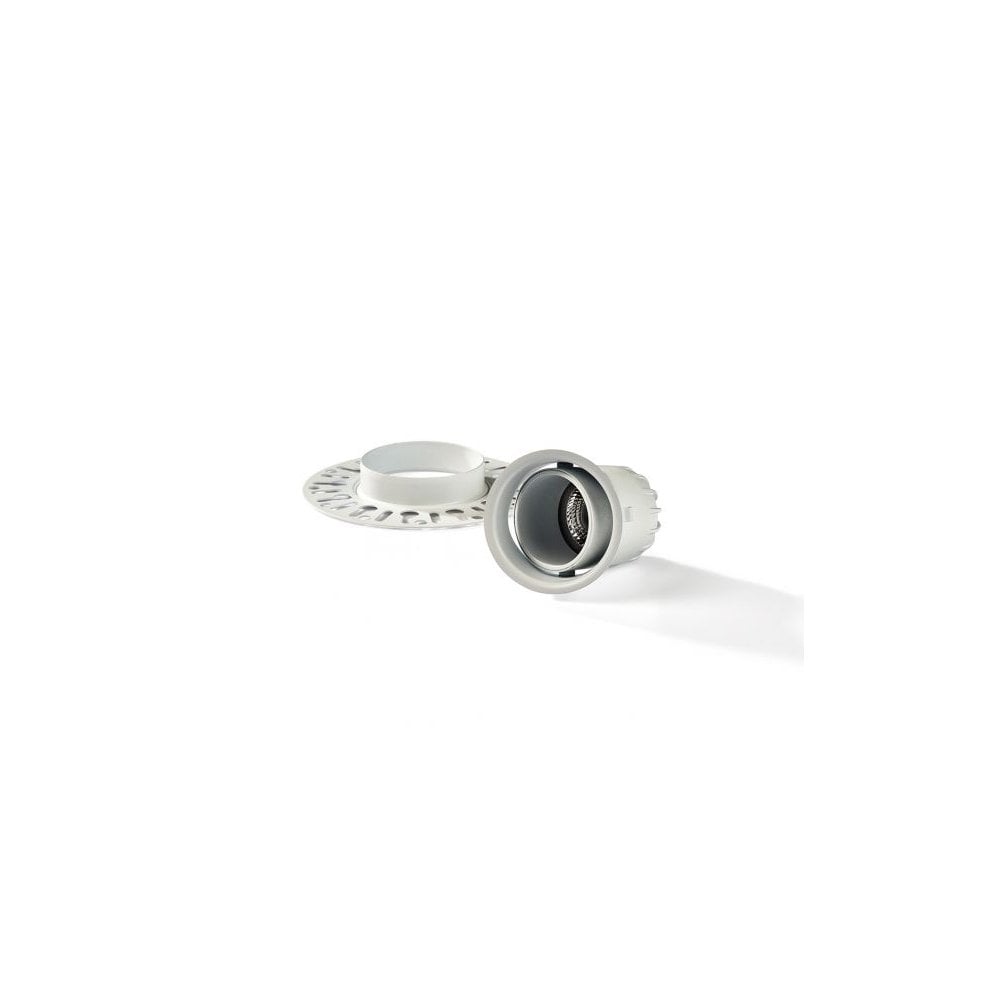 Collingwood 1901 Single Adjustable Trimless Downlight - All White (Fire-Rated)