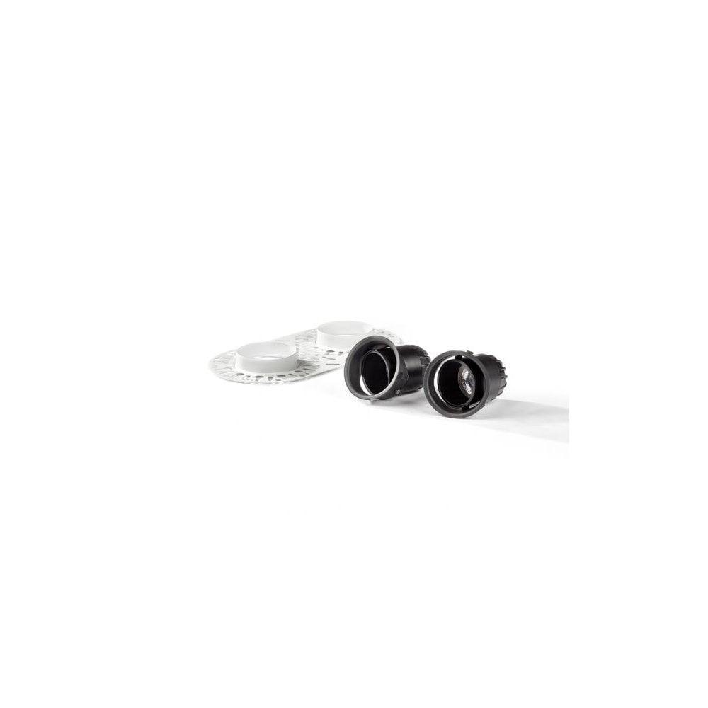 Collingwood 1901 Double Adjustable Trimless Downlight - All Black (Fire-Rated)