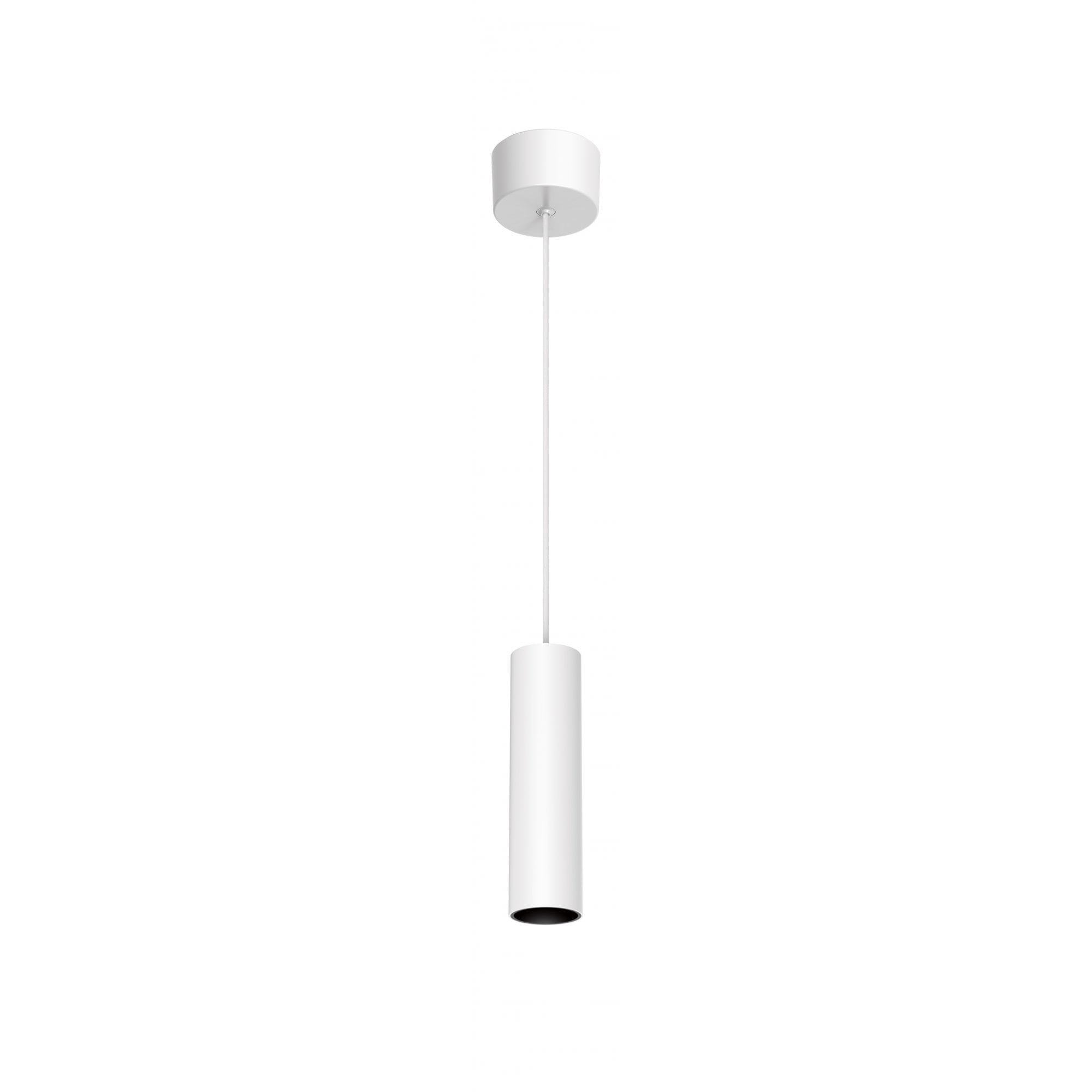 Collingwood 1901 Pendant Surface Mounted - White Housing/Black Baffle