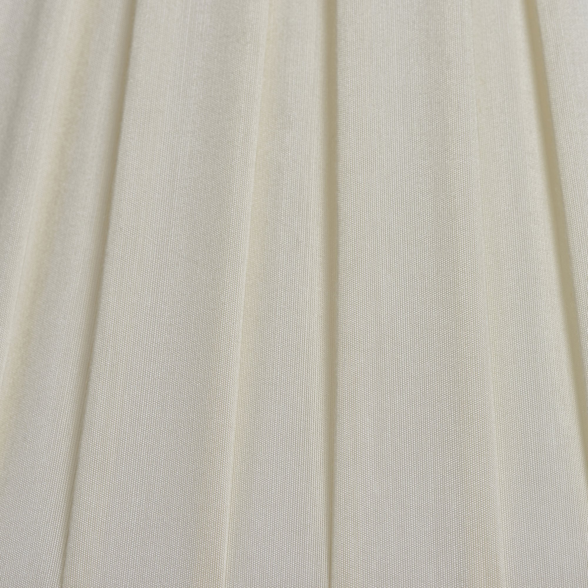 Endon Carla 16" Tapered Cylinder Single Light Shade - Cream Fabric - Shade Only